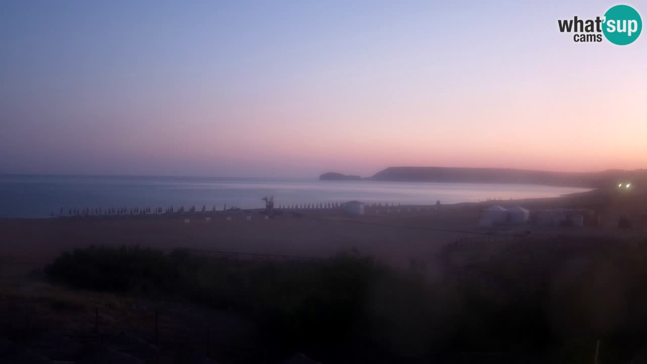 Webcam Torre dei Corsari – Vue en direct sur la plage depuis Punta Usai