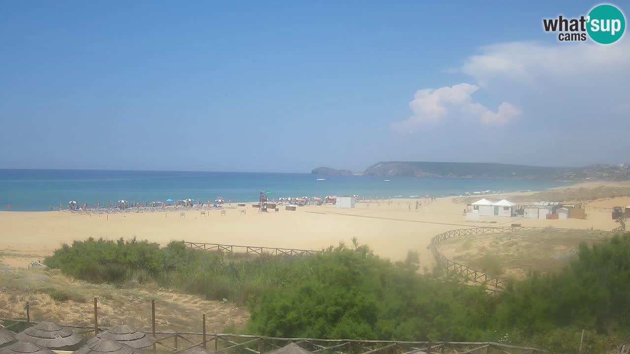 Webcam Torre dei Corsari – Live Beach View from Punta Usai