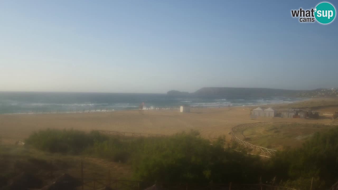 Webcam Torre dei Corsari – Liveblick auf den Strand von Punta Usai