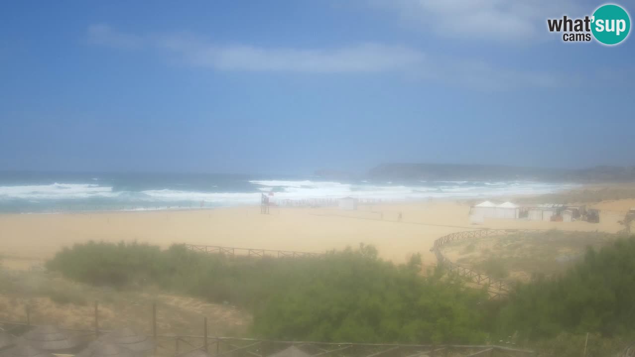 Webcam Torre dei Corsari – Live Beach View from Punta Usai