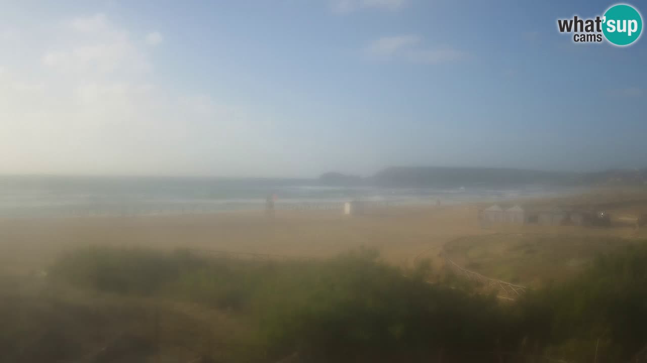 Webcam Torre dei Corsari – Live Beach View from Punta Usai