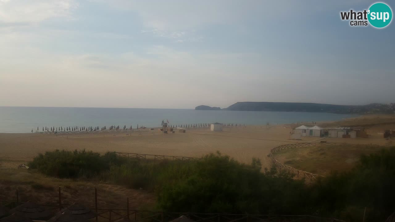 Spletna kamera Torre dei Corsari – Pogled v živo na plažo s Punta Usai