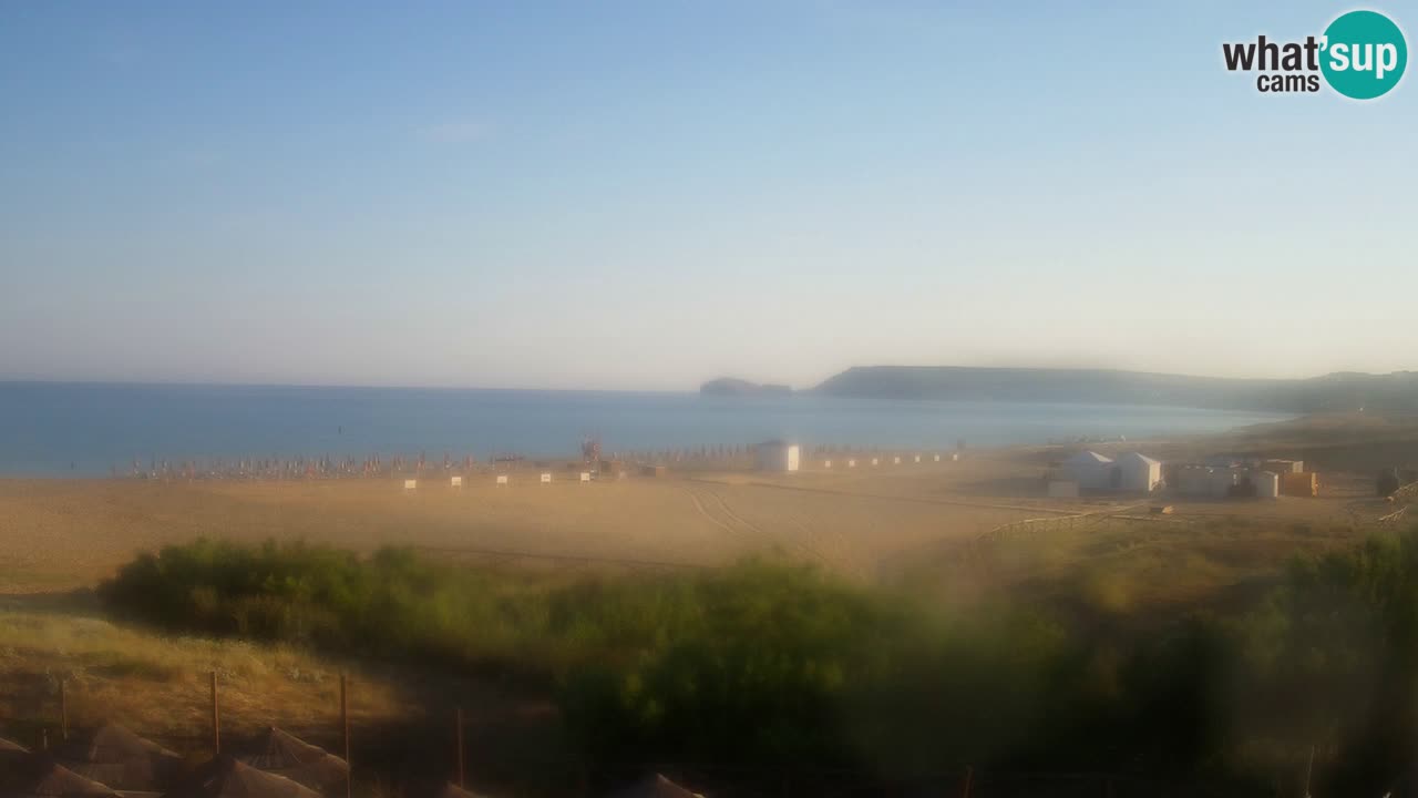 Webcam Torre dei Corsari – Live Beach View from Punta Usai