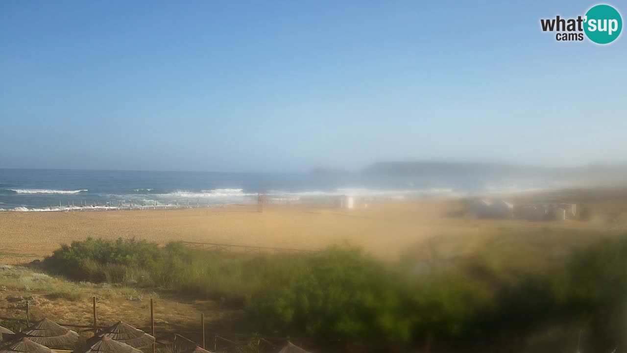 Webcam Torre dei Corsari – Vue en direct sur la plage depuis Punta Usai