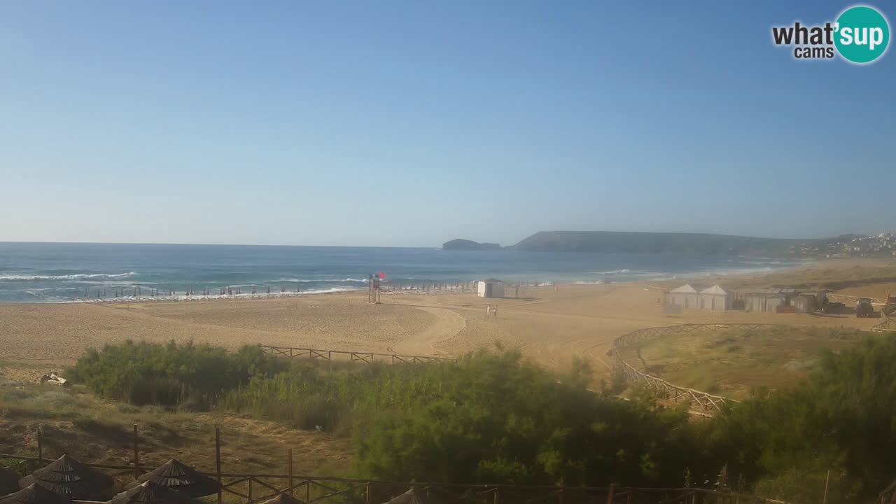 Webcam Torre dei Corsari – Live Beach View from Punta Usai