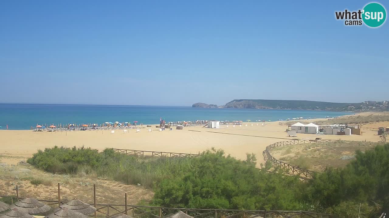 Webcam Torre dei Corsari – Live Beach View from Punta Usai