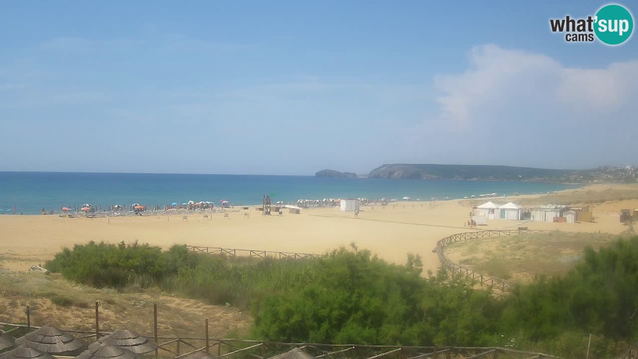 Webcam Torre dei Corsari – Vista live sulla spiaggia da Punta Usai
