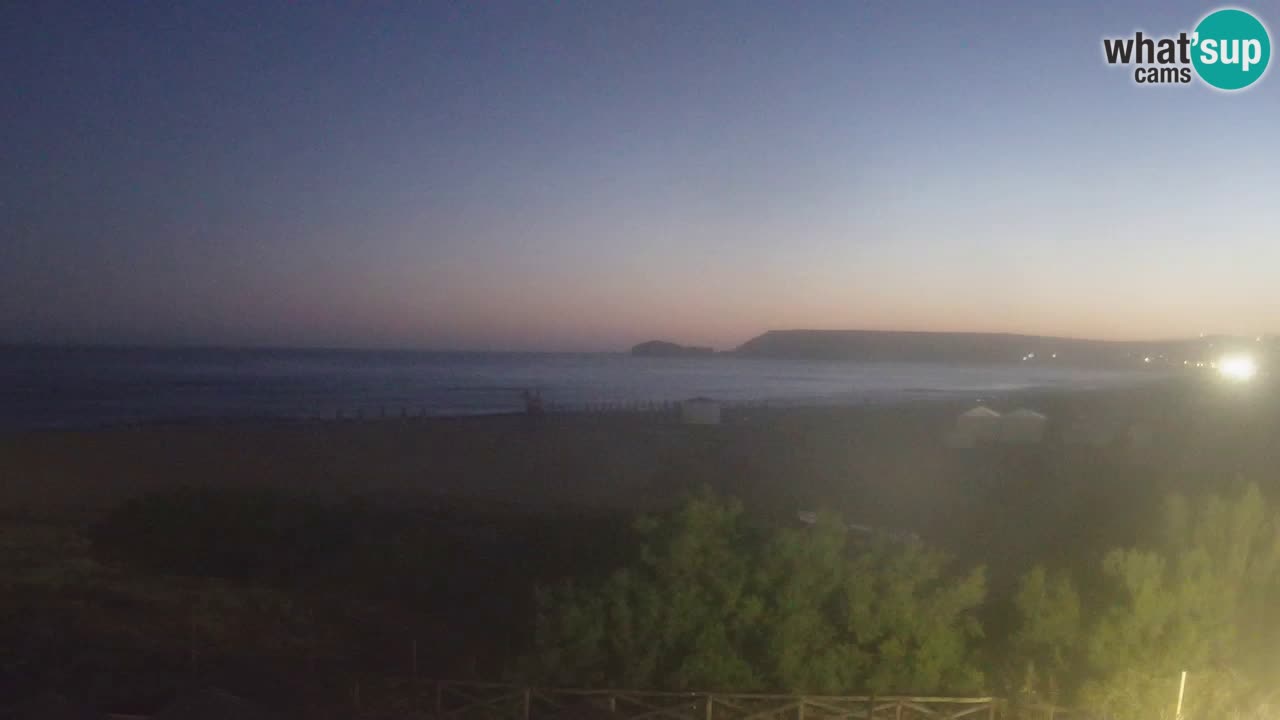 Webcam Torre dei Corsari – Liveblick auf den Strand von Punta Usai