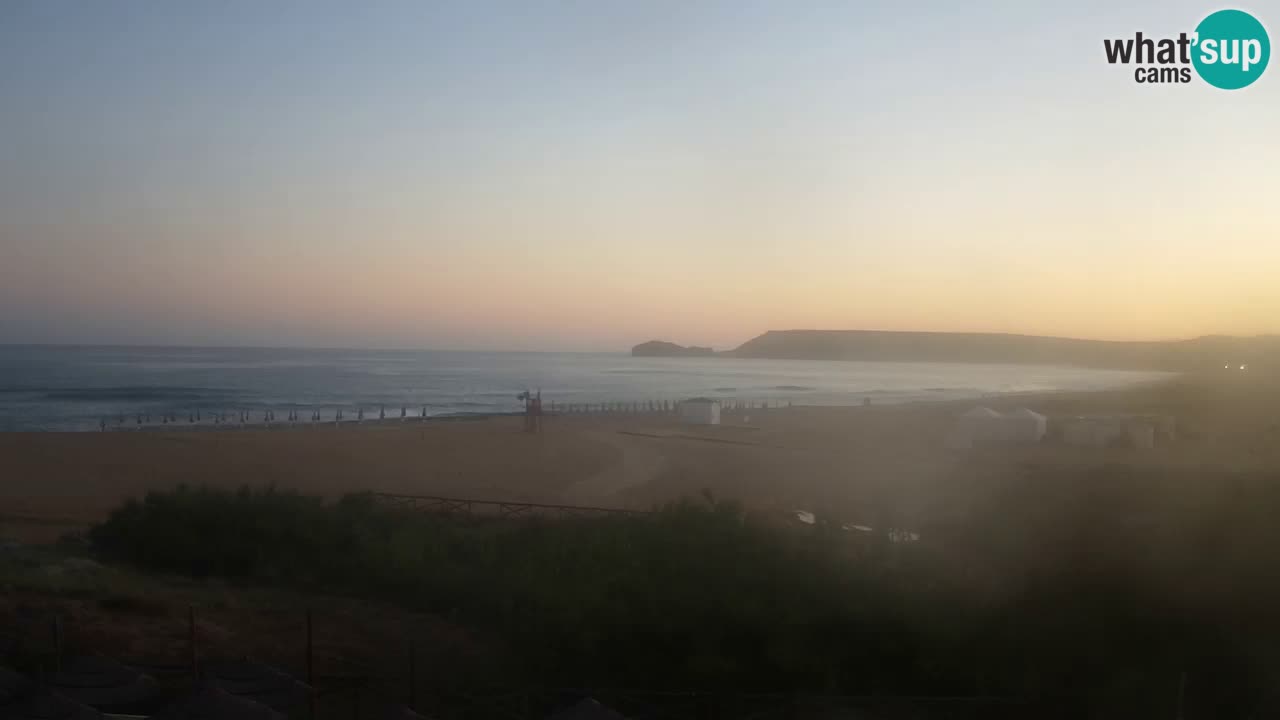 Cámara web Torre dei Corsari – Vista en directo de la playa desde Punta Usai