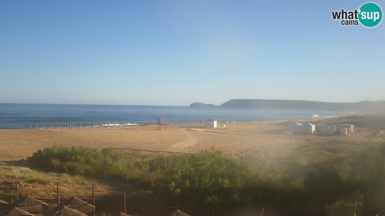 Webcam Torre dei Corsari – Vista live sulla spiaggia da Punta Usai