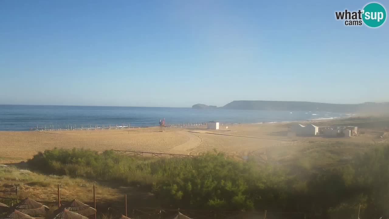 Webcam Torre dei Corsari – Liveblick auf den Strand von Punta Usai