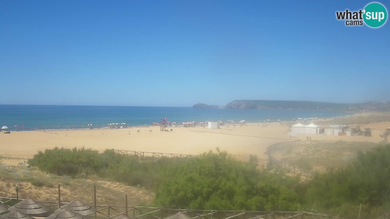 Webcam Torre dei Corsari – Live Beach View from Punta Usai