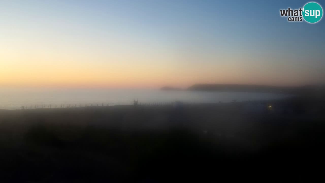 Webcam Torre dei Corsari – Vista live sulla spiaggia da Punta Usai