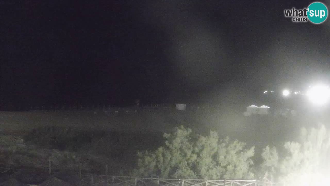 Webcam Torre dei Corsari – Liveblick auf den Strand von Punta Usai