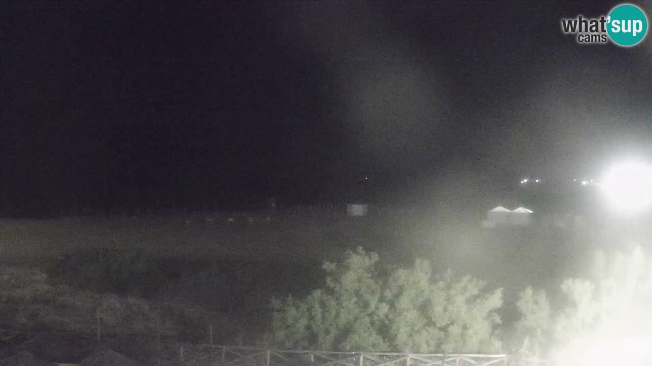 Webcam Torre dei Corsari – Vista live sulla spiaggia da Punta Usai