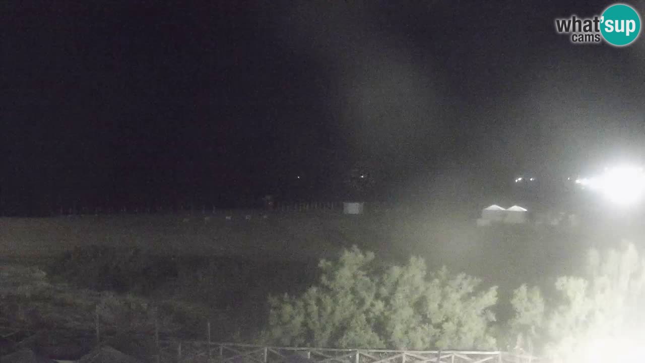 Webcam Torre dei Corsari – Liveblick auf den Strand von Punta Usai