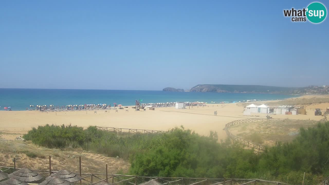 Webcam Torre dei Corsari – Live Beach View from Punta Usai