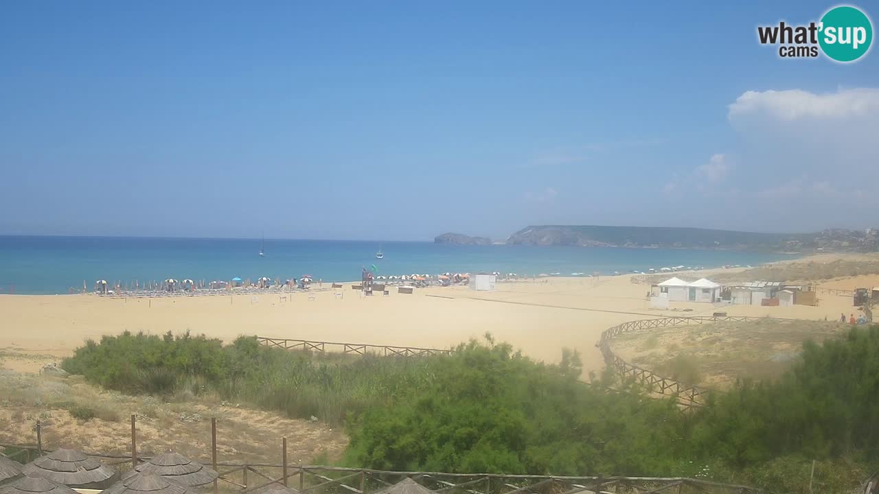 Webcam Torre dei Corsari – Live Beach View from Punta Usai