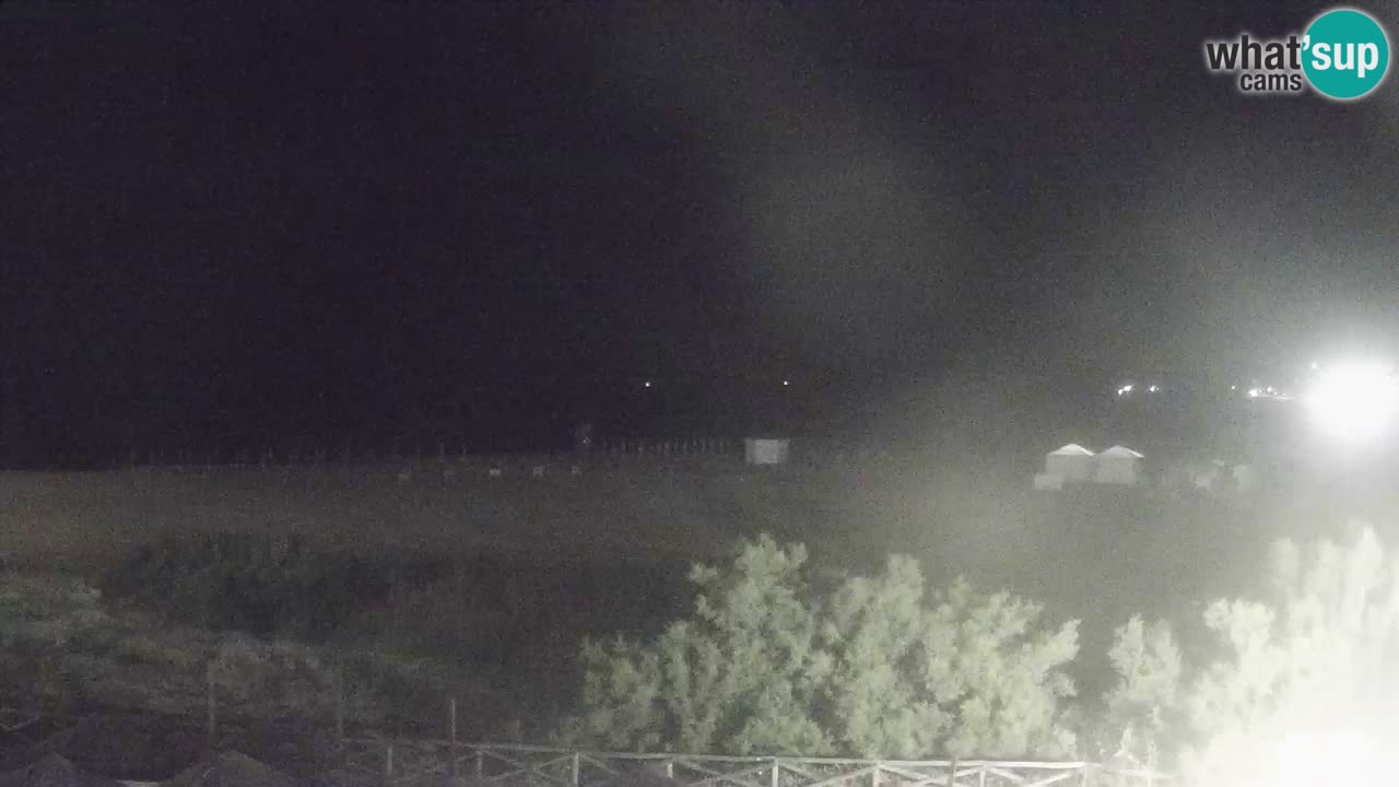 Webcam Torre dei Corsari – Vista live sulla spiaggia da Punta Usai