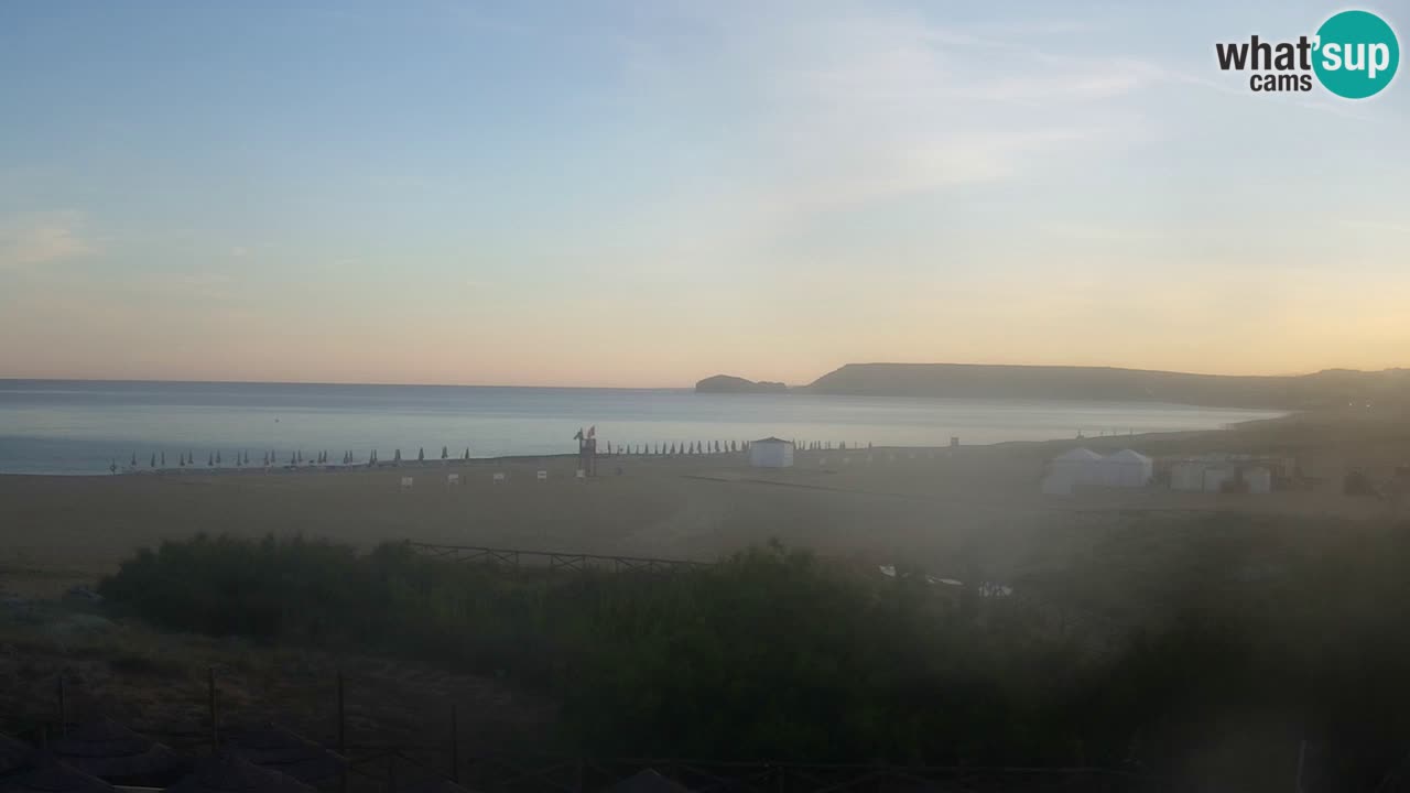Webcam Torre dei Corsari – Vista live sulla spiaggia da Punta Usai