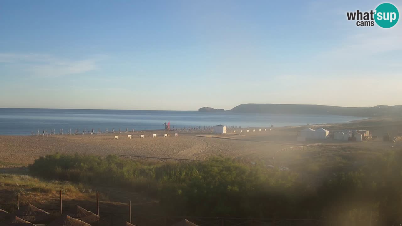 Webcam Torre dei Corsari – Liveblick auf den Strand von Punta Usai