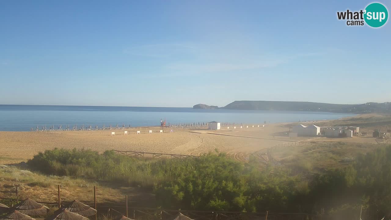 Webcam Torre dei Corsari – Live Beach View from Punta Usai