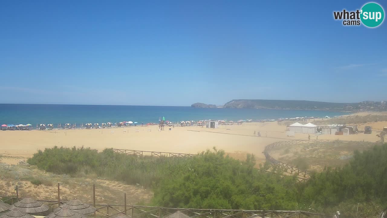 Webcam Torre dei Corsari – Liveblick auf den Strand von Punta Usai