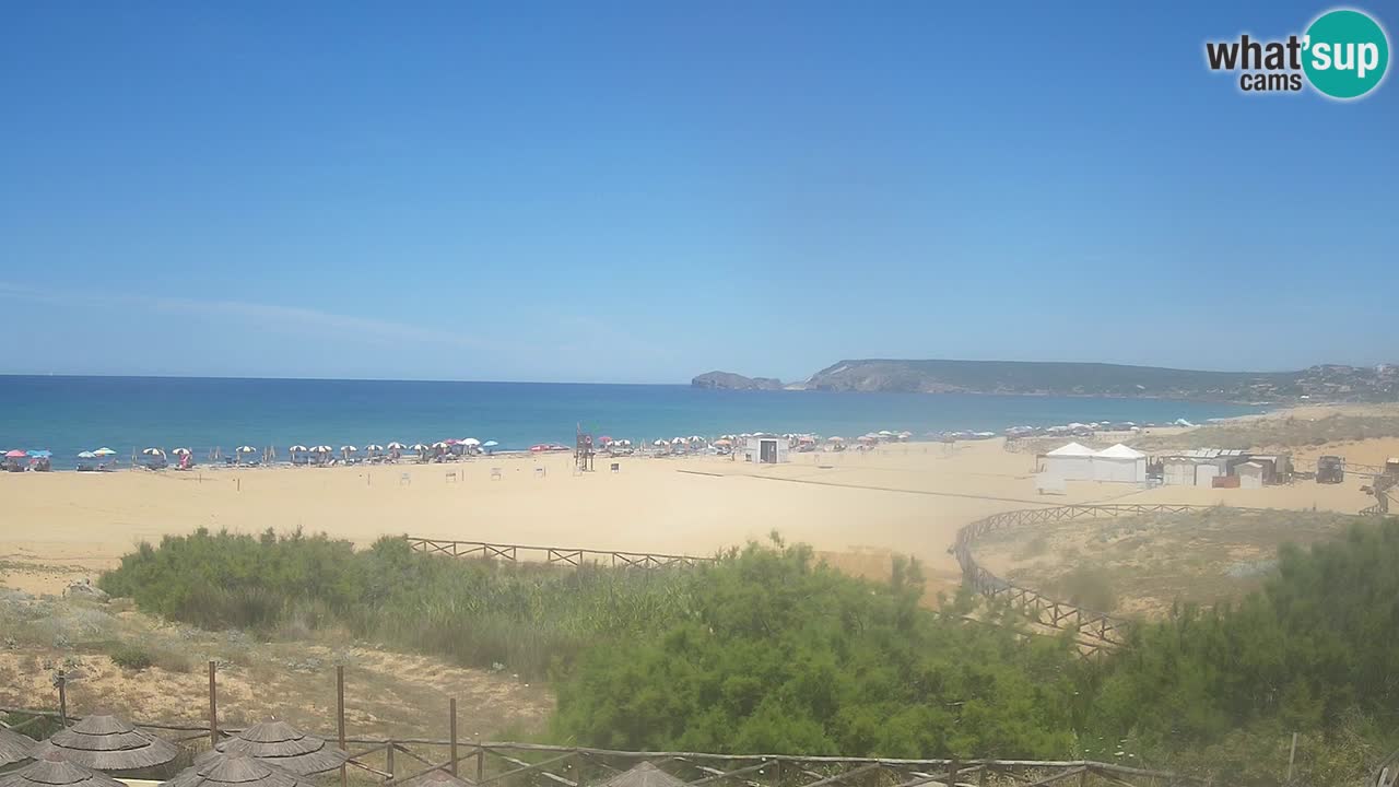 Webcam Torre dei Corsari – Live Beach View from Punta Usai