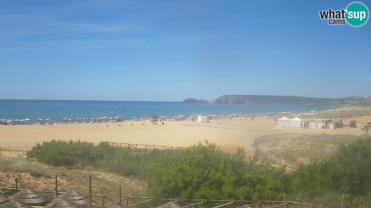 Webcam Torre dei Corsari – Live Beach View from Punta Usai