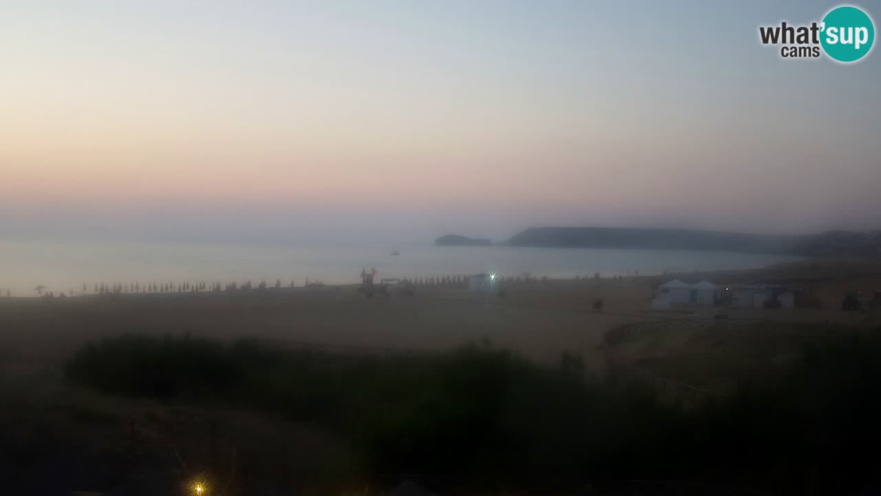 Webcam Torre dei Corsari – Live Beach View from Punta Usai