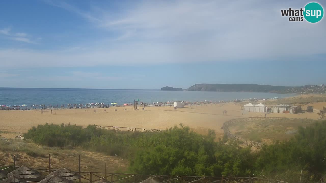 Webcam Torre dei Corsari – Vue en direct sur la plage depuis Punta Usai