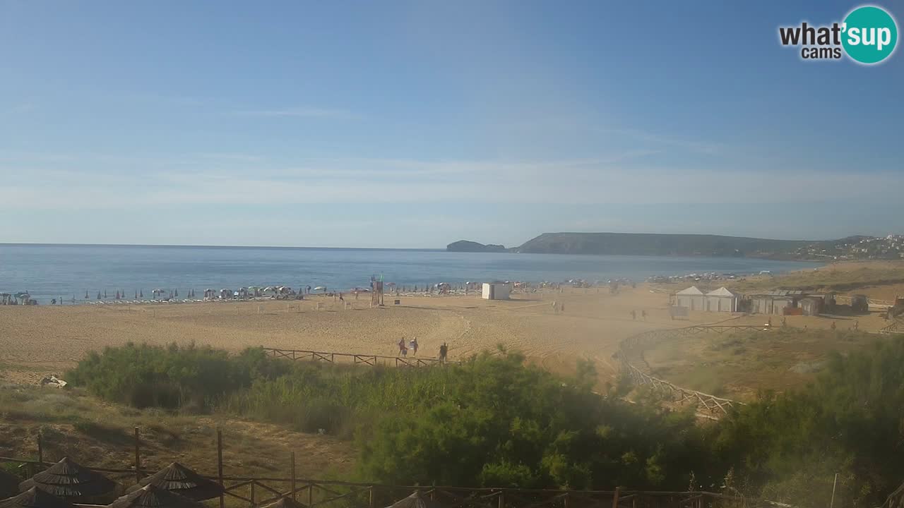 Webcam Torre dei Corsari – Live Beach View from Punta Usai