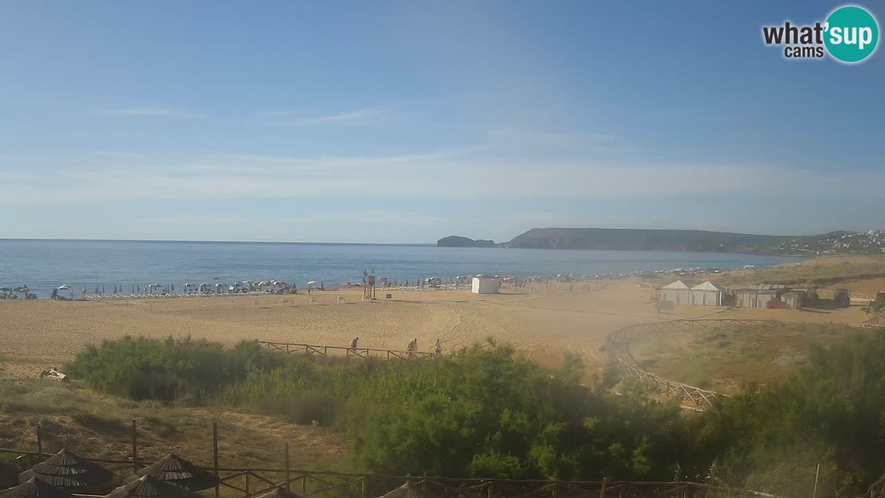 Webcam Torre dei Corsari – Vue en direct sur la plage depuis Punta Usai