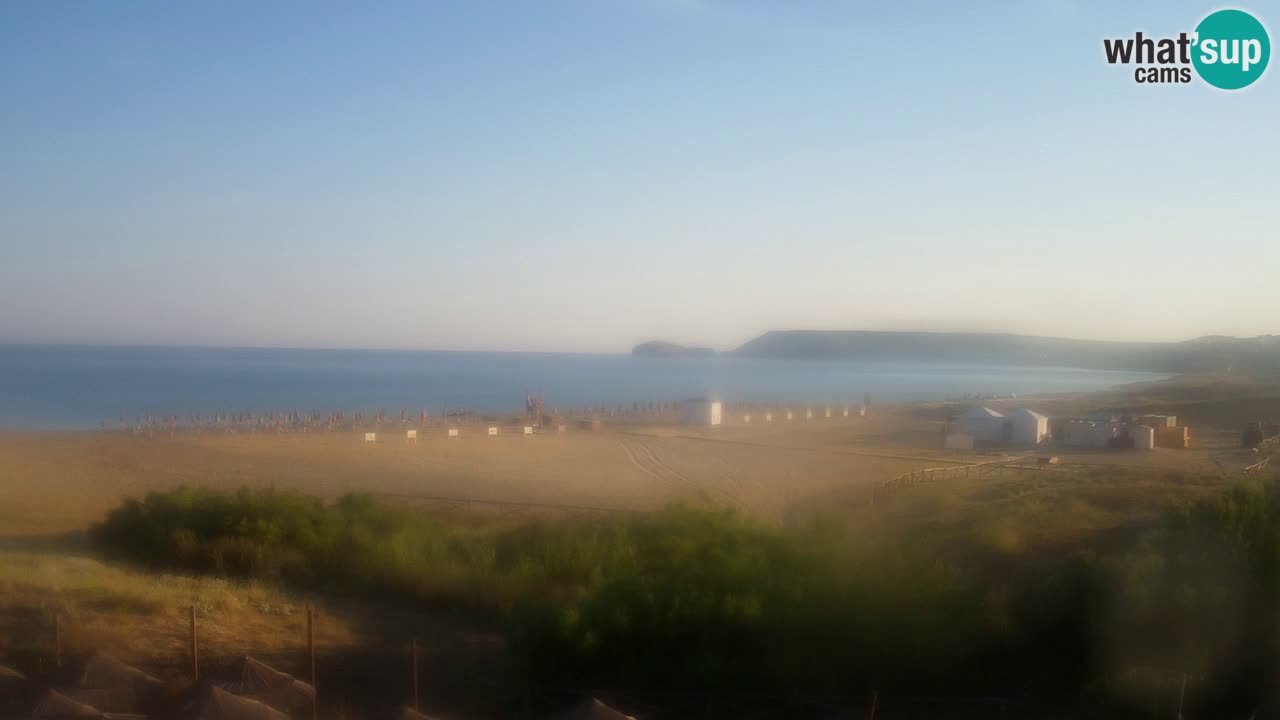 Webcam Torre dei Corsari – Vue en direct sur la plage depuis Punta Usai