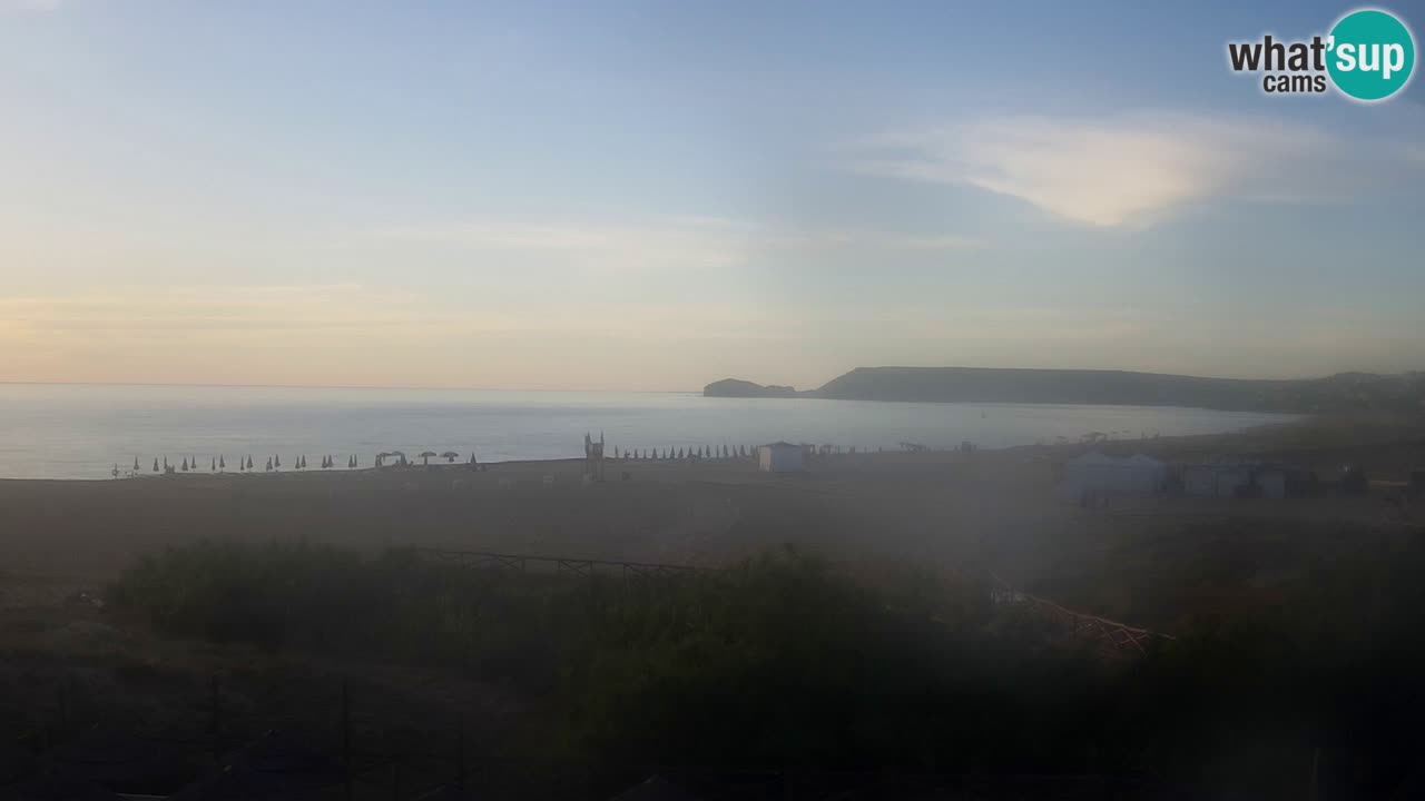 Webcam Torre dei Corsari – Live Beach View from Punta Usai