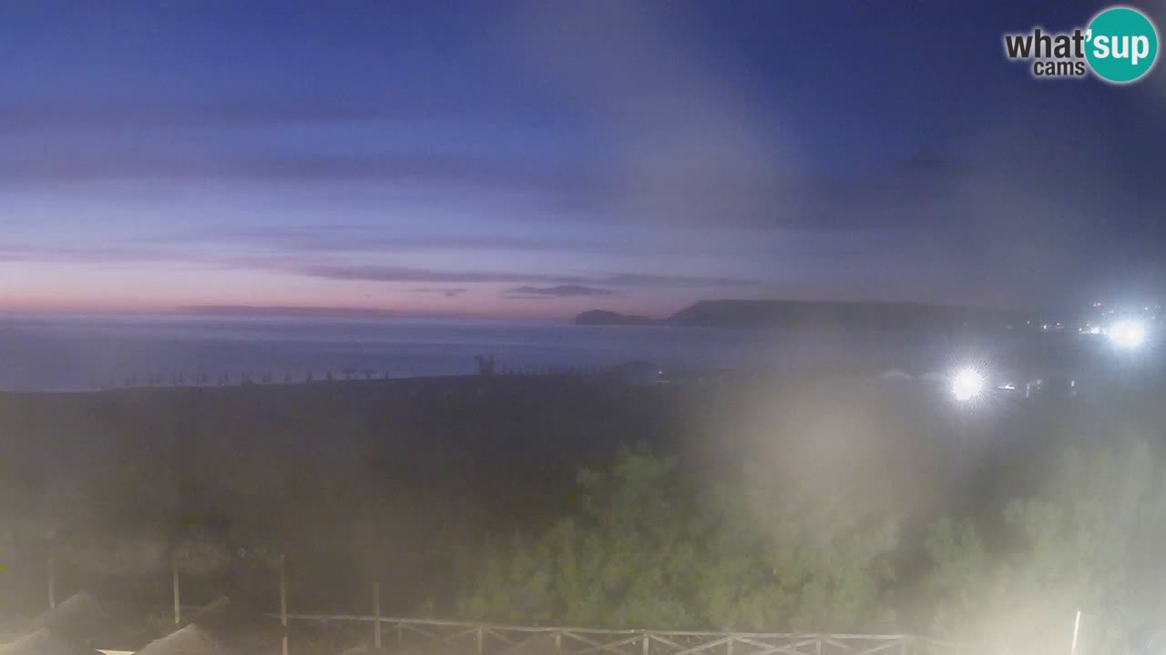 Webcam Torre dei Corsari – Live Beach View from Punta Usai