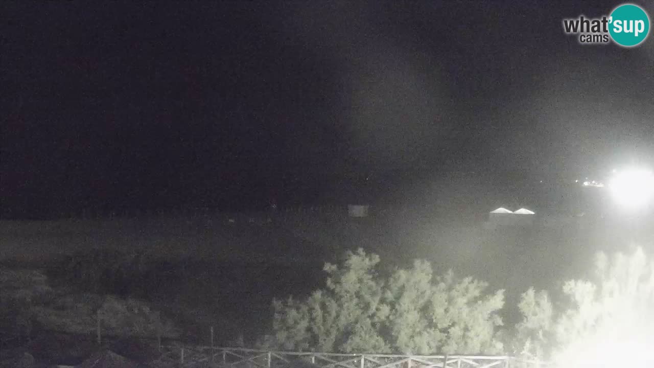 Cámara web Torre dei Corsari – Vista en directo de la playa desde Punta Usai