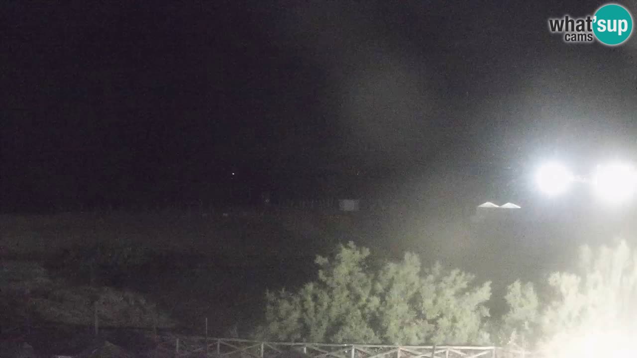 Spletna kamera Torre dei Corsari – Pogled v živo na plažo s Punta Usai