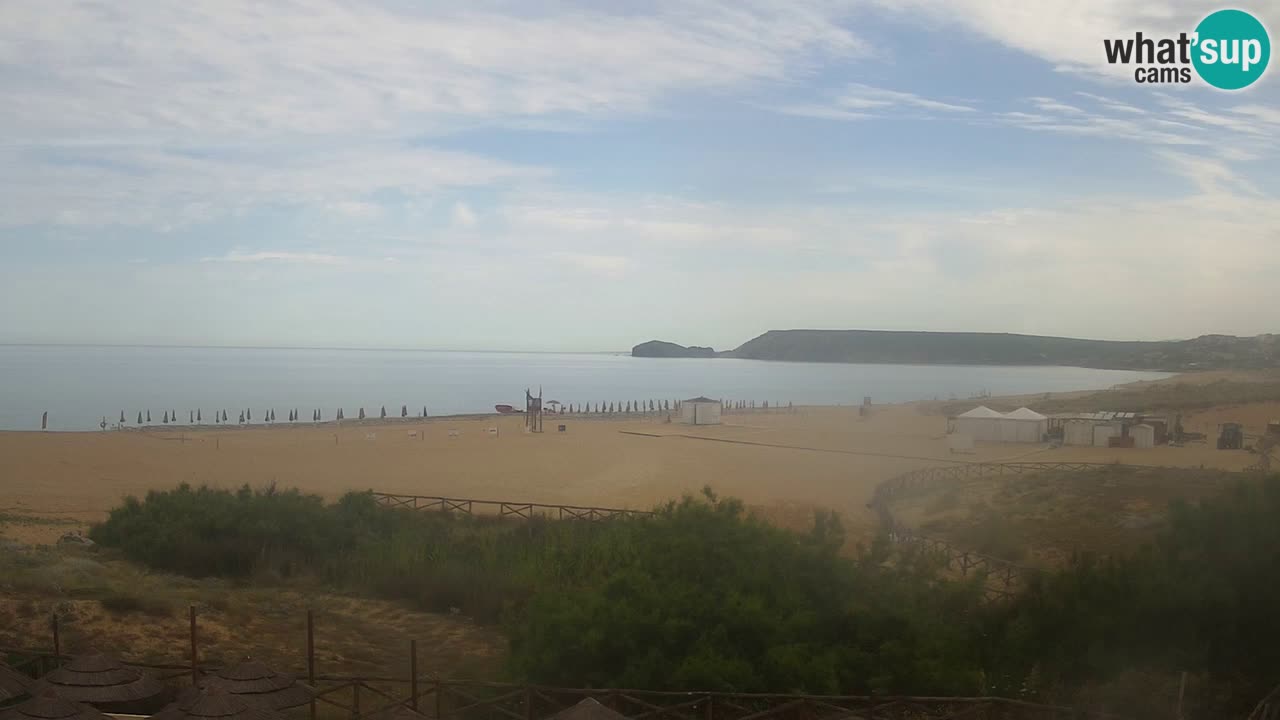 Webcam Torre dei Corsari – Live Beach View from Punta Usai