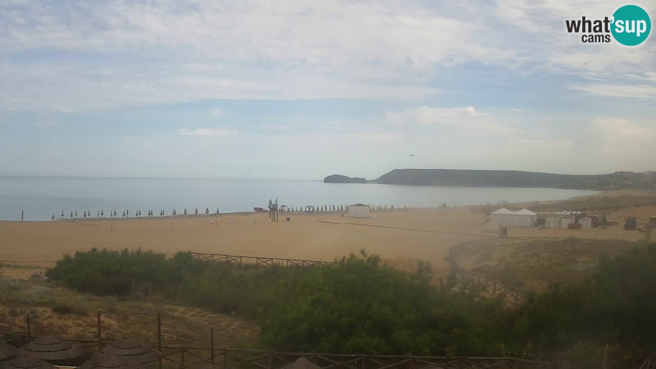Webcam Torre dei Corsari – Live Beach View from Punta Usai