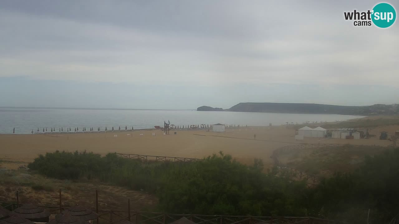 Webcam Torre dei Corsari – Live Beach View from Punta Usai