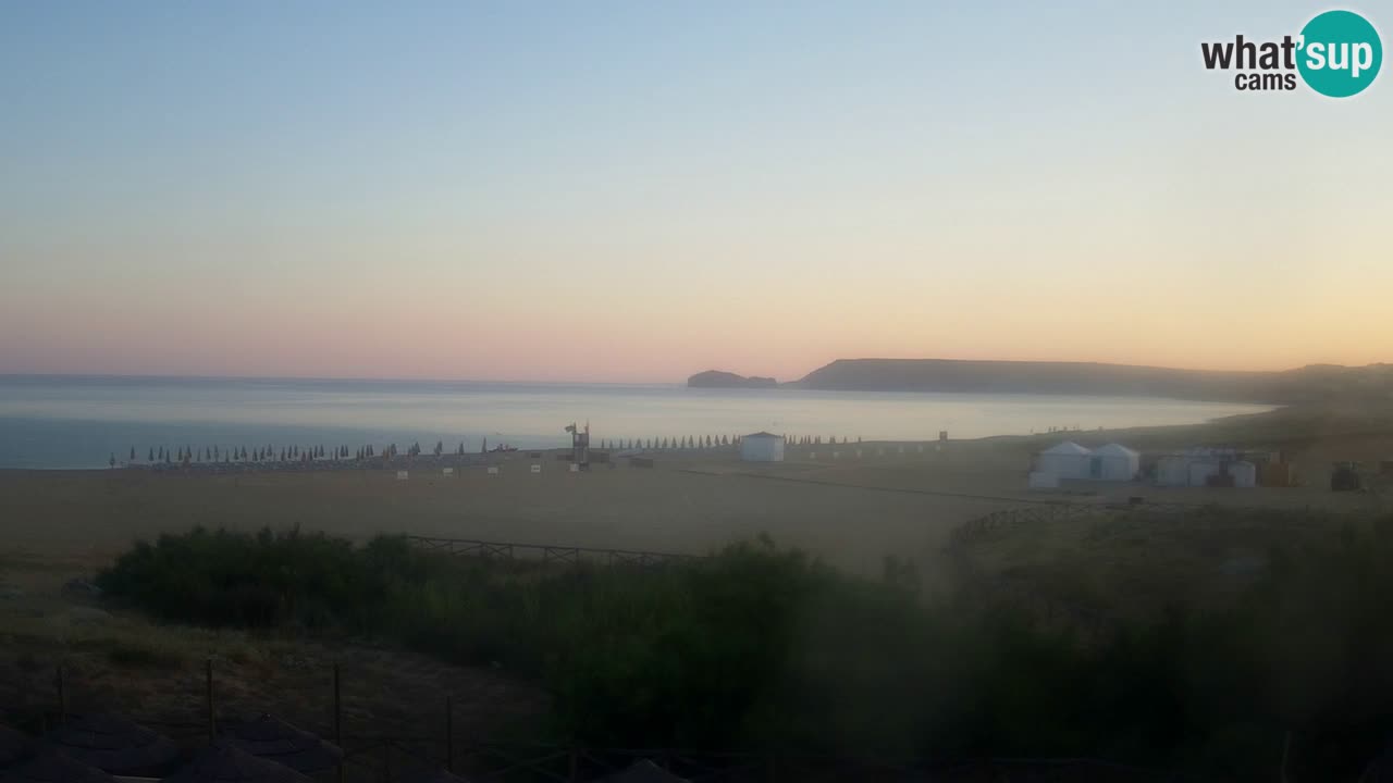 Webcam Torre dei Corsari – Vue en direct sur la plage depuis Punta Usai
