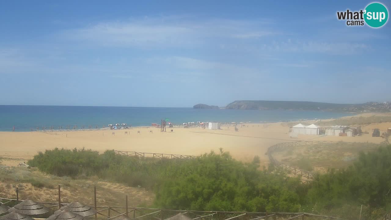 Webcam Torre dei Corsari – Liveblick auf den Strand von Punta Usai