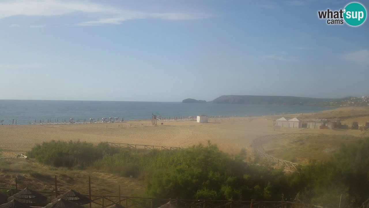 Webcam Torre dei Corsari – Live Beach View from Punta Usai
