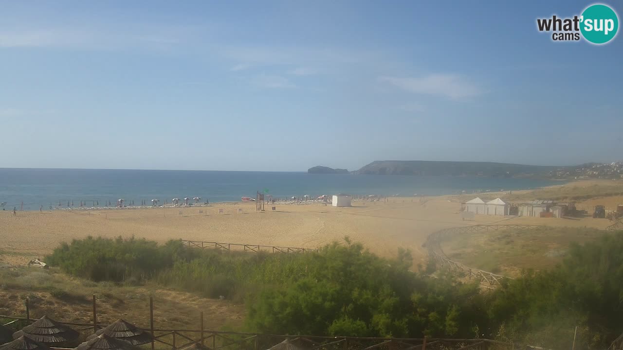 Webcam Torre dei Corsari – Live Beach View from Punta Usai