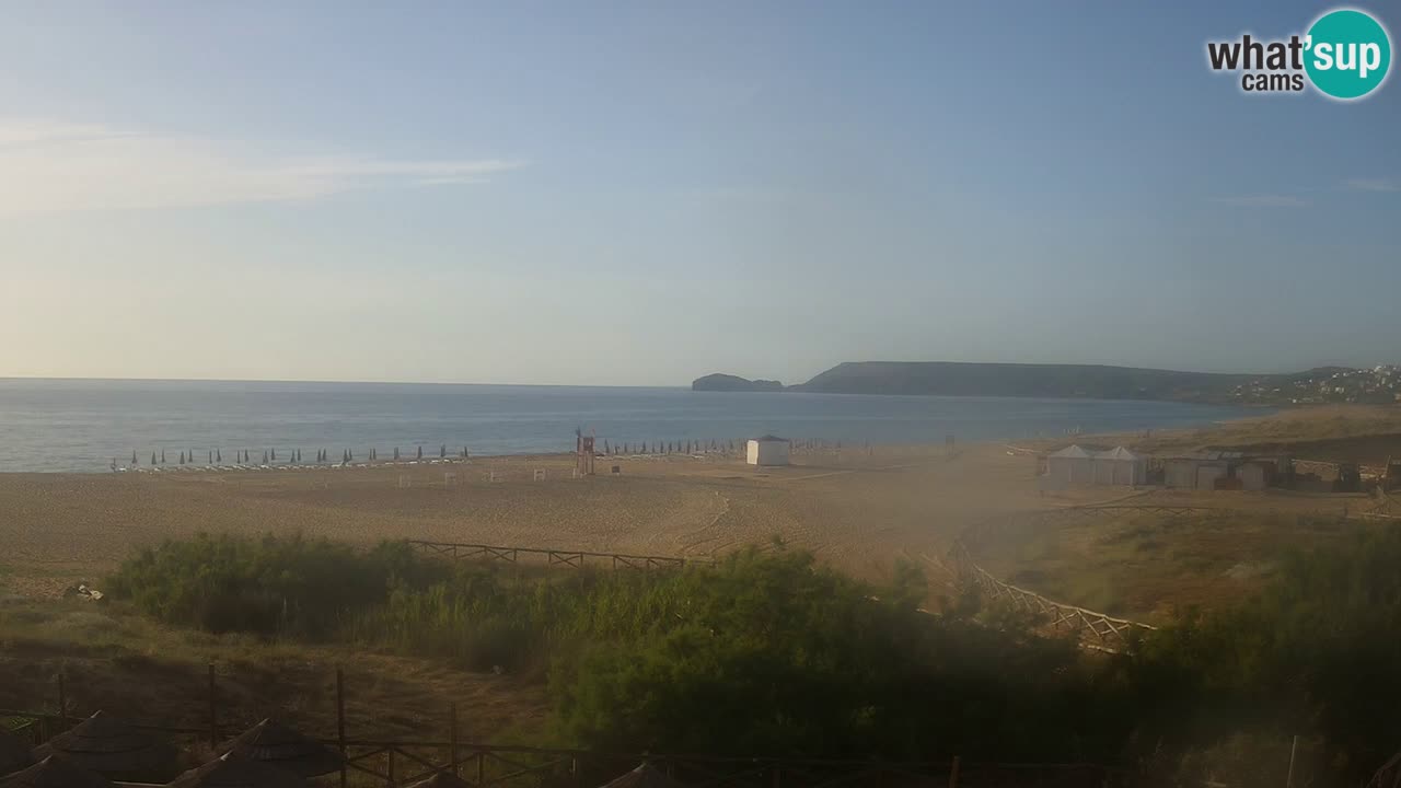 Web kamera Torre dei Corsari – Pogled uživo na plažu s Punta Usai