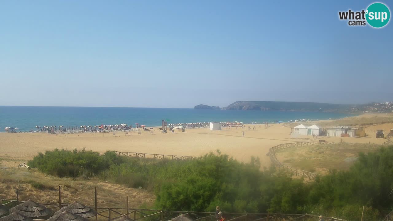 Webcam Torre dei Corsari – Vista live sulla spiaggia da Punta Usai