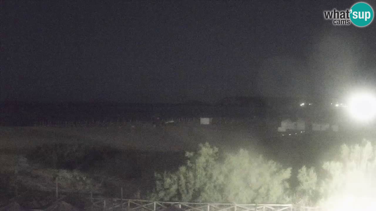 Webcam Torre dei Corsari – Live Beach View from Punta Usai