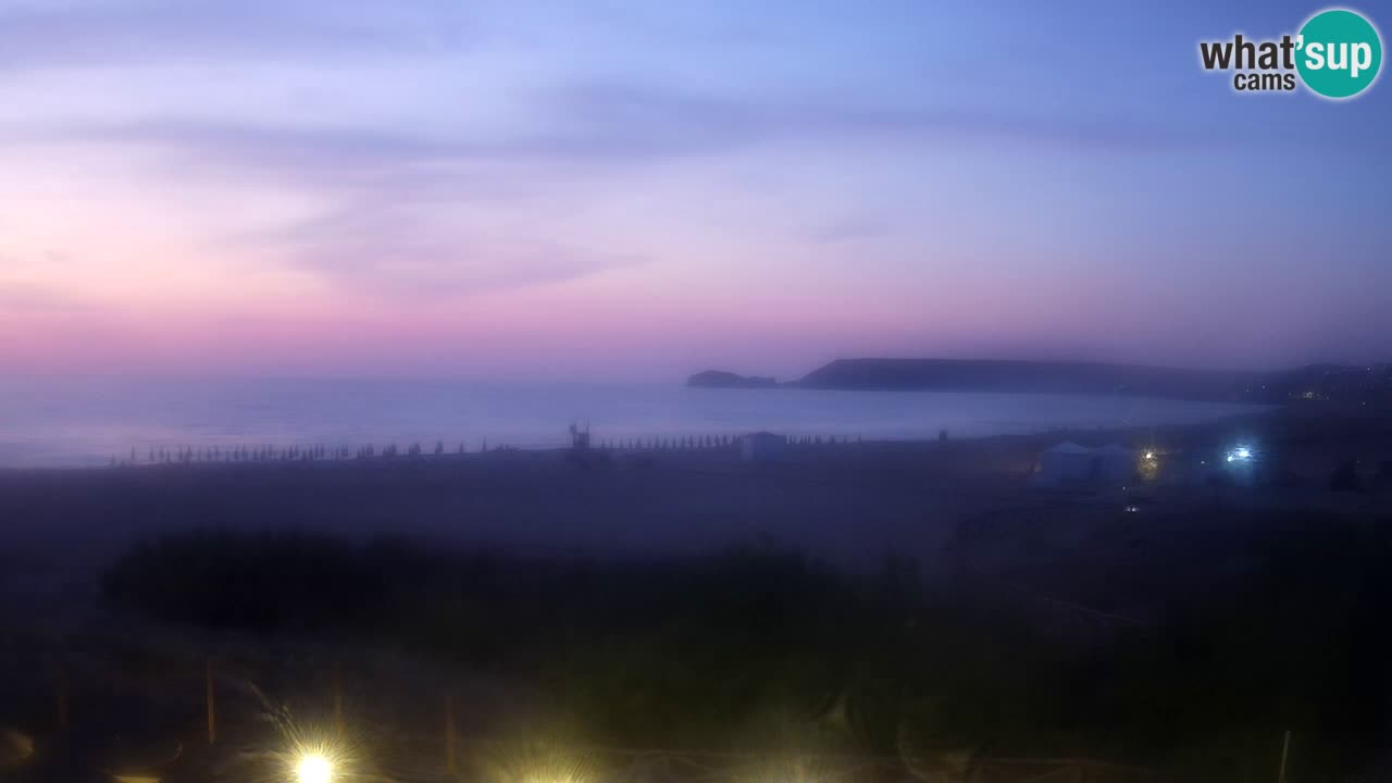 Webcam Torre dei Corsari – Live Beach View from Punta Usai