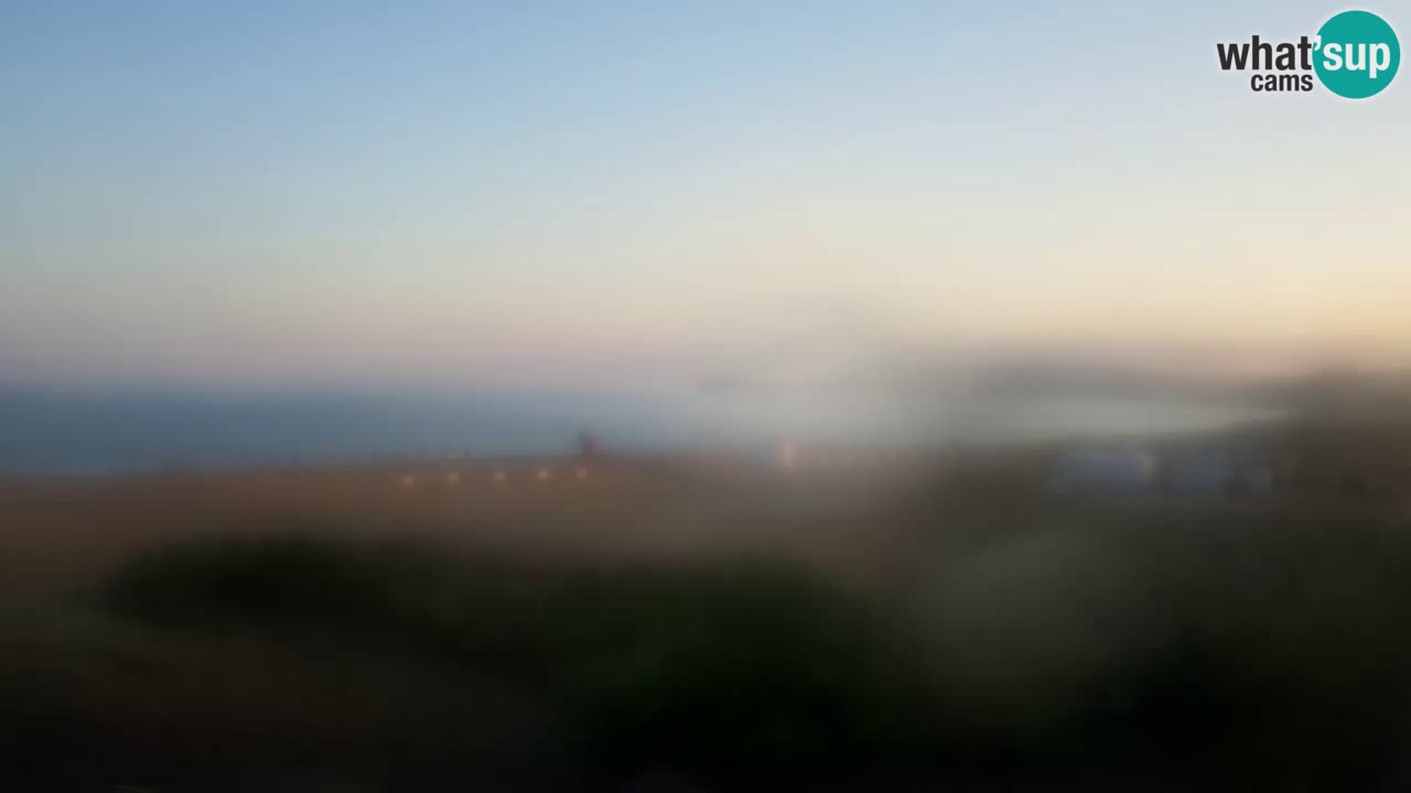 Webcam Torre dei Corsari – Vista live sulla spiaggia da Punta Usai